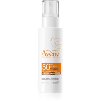 Avène Sun Anti-Aging Suncare Tinted ochranný tónovaný fluid na tvár proti pigmentovým škvrnám SPF 50+ 40 ml