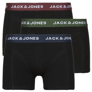 Jack & Jones  JACARON X3  Boxerky Čierna