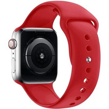 Eternico Essential pre Apple Watch 42mm / 44mm / 45mm cherry red veľkosť S-M (APW-AWESCHRS-42)