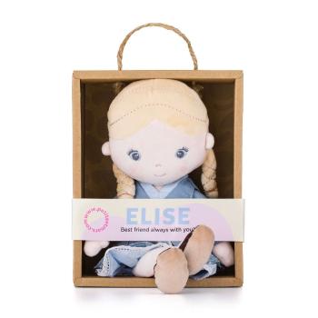 Petite &Mars Plüss játékbaba Elise 0+, 35 cm