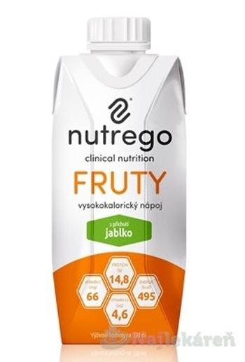 Nutrego FRUTY s príchuťou jablko, 12x330ml