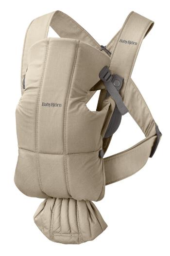 BABYBJÖRN Nosič Mini, Woven Beige