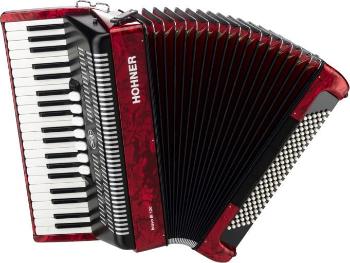 Hohner Bravo III 120 Klávesový akordeón Red