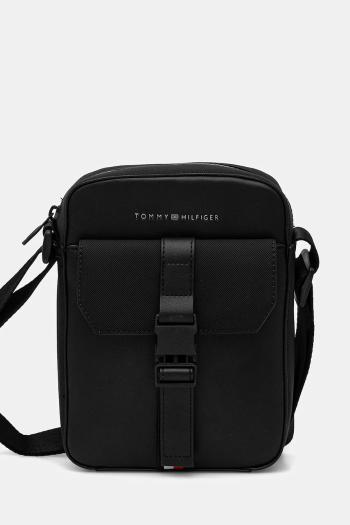 Malá taška Tommy Hilfiger čierna farba, AM0AM13479