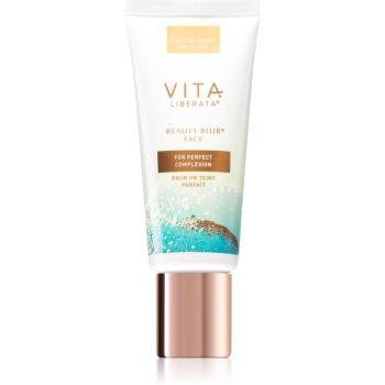 Vita Liberata Beauty Blur Face rozjasňujúci tónovací krém s vyhladzujúcim efektom odtieň Lighter Light 30 ml