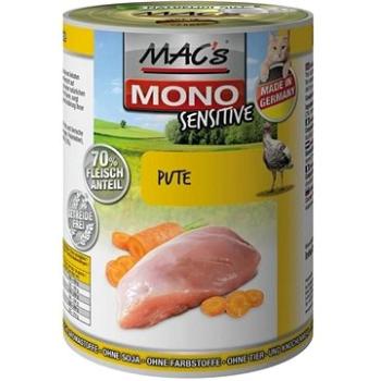 MACs Cat MONO Sensitive Morčacie s mrkvou 200 g (4027245008314)