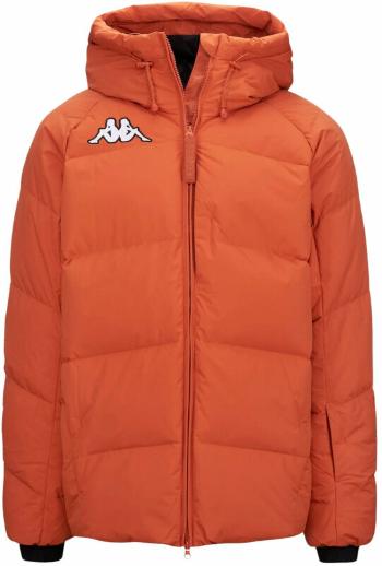 Kappa 6Cento 662 Mens Jacket Orange Smutty/Black L Lyžiarska bunda