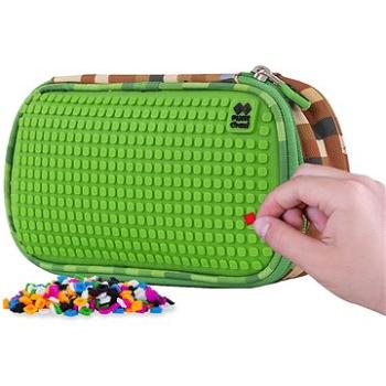 Pixie crew, peračník MineCraft vrátane pixelov, zeleno-hnedý (702811692770)