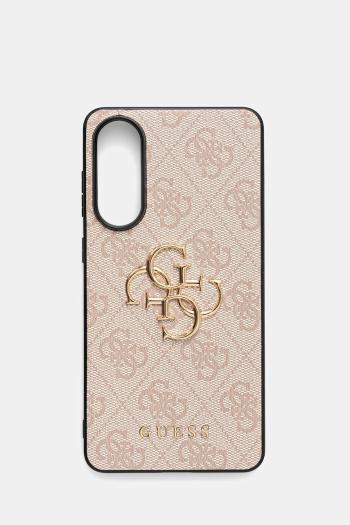 Puzdro na mobil Guess Samsung Galaxy S25 Edge ružová farba, GUHCS25E4GMGPI
