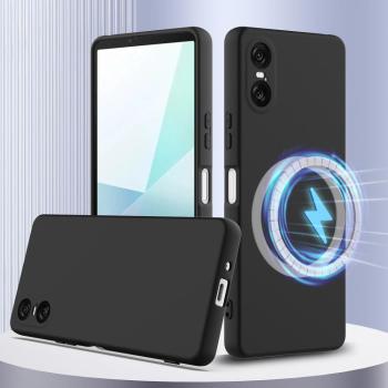 RUBBER MAGSAFE Silikónový kryt pre Sony Xperia 10 VI BLACK