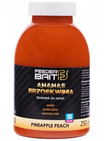 Feederbait booster liquid foods 250 ml - broskyňa ananás