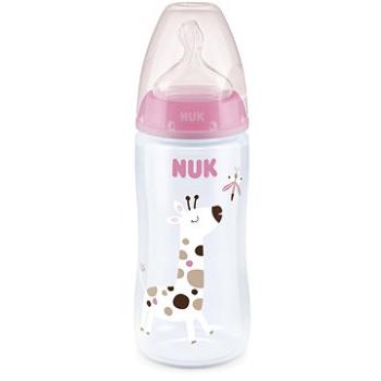 NUK FC+ fľaša s kontrolou teploty 300 ml, ružová (BABY3513c)