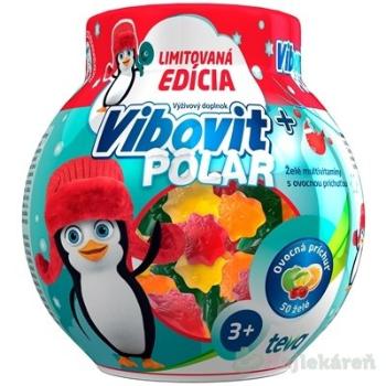 VIBOVIT+ POLAR želé (žuvacie tablety) s ovocnou príchuťou 50 ks