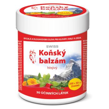 SWISS Konský balzam Hrejivý 250+50 ml