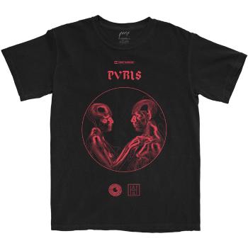 Pvris tričko Lovers Čierna XL