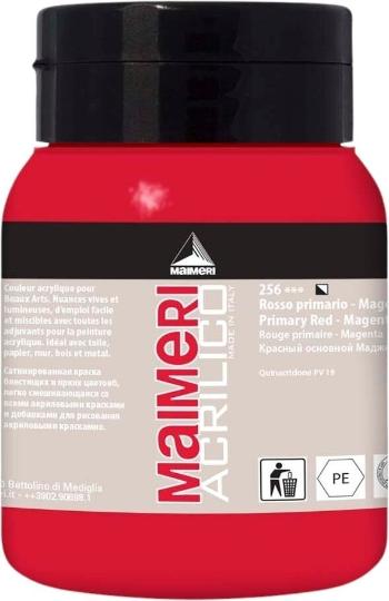 Maimeri Acrilico Akrylová farba Primary Red Magenta 256 500 ml 1 ks