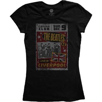 The Beatles tričko Live in Liverpool Čierna 4XL