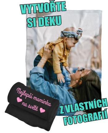 Deka z vlastních fotografií a textů Fleece 140x200cm/360g