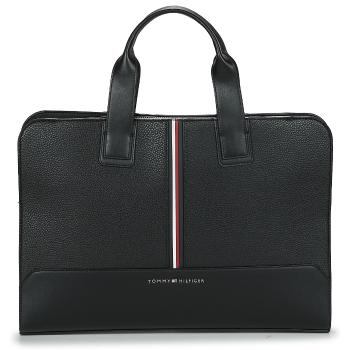 Tommy Hilfiger  TH CENTRAL SLIM COMPUTER BAG  Aktovky Čierna