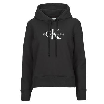 Calvin Klein Jeans  MONOLOGO REGULAR HOODIE  Mikiny Čierna