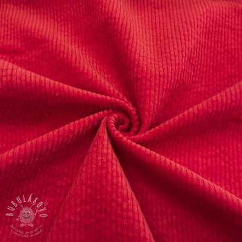 Kordbársony 6W WASHED STRETCH red