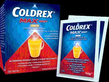 COLDREX MaxGrip Citrón 10 vrecúšok