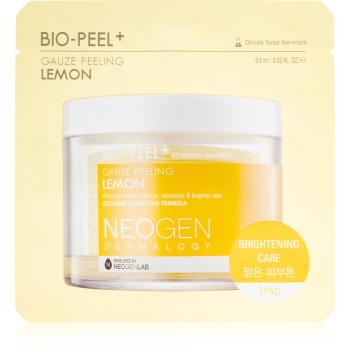 Neogen Dermalogy Bio-Peel+ Gauze Peeling Lemon peelingové pleťové tampóny pre rozjasnenie a vyhladenie pleti 1 ks