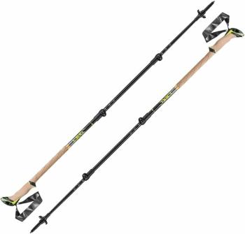 Leki Sherpa Dark Anthracite/Copper/Neon Yellow 110 - 145 cm Turistické palice