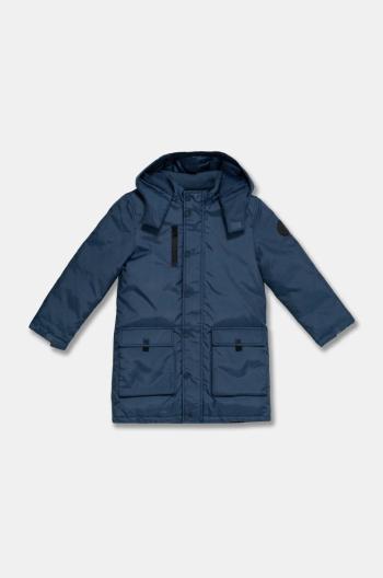 Detská bunda Guess tmavomodrá farba, N4BL15 WDH90