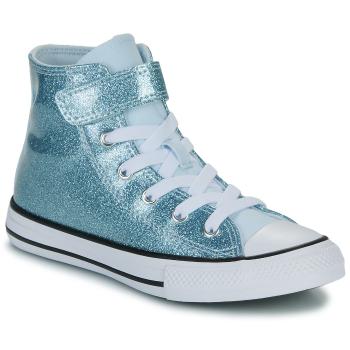 Converse  CHUCK TAYLOR ALL STAR COATED GLITTER EASY-ON  Členkové tenisky Modrá