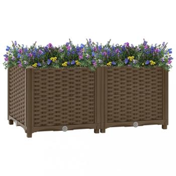 Vyvýšený záhon 80x40x38 cm PP Dekorhome