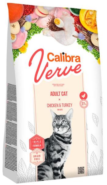 Calibra Cat Verve GF Sterilised Chicken & Turkey granule pre kastrované mačky 750g