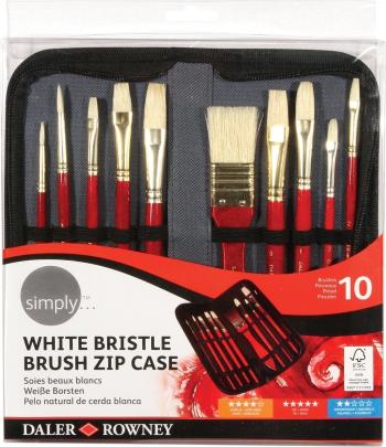 Daler Rowney Simply Oil Brush Natural Sada štetcov 10 ks