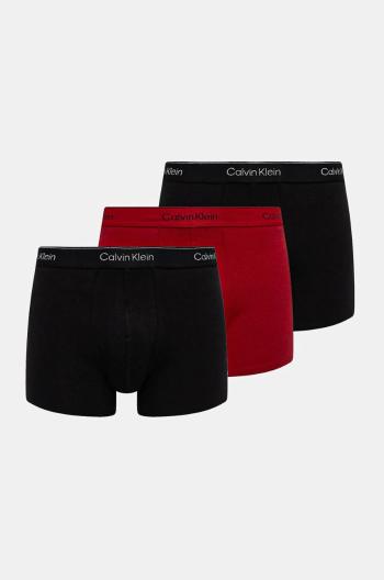 Boxerky Calvin Klein Underwear 3-pak pánske, čierna farba, 000NB4077A