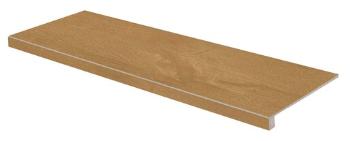 Schodová Tvarovka Rako Plank mid 30x120 cm reliéfna DCFVD895.1