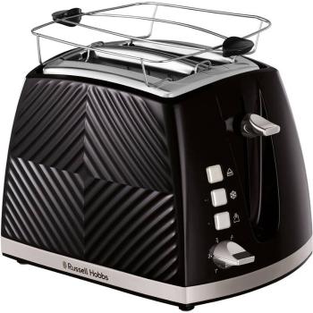 Kenyérpirító Russell Hobbs 26390-56 Groove 2S Toaster Black