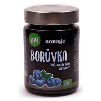 NONAGE Čučoriedkový ovocný džem premium BIO 200 g