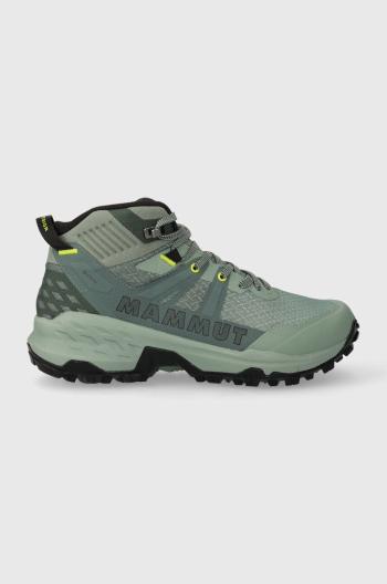 Topánky Mammut Sertig II Mid GTX dámske, zelená farba
