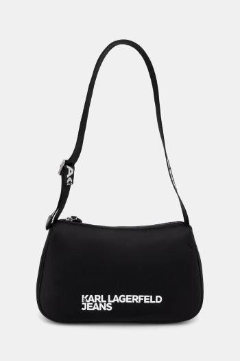Kabelka Karl Lagerfeld Jeans čierna farba, A1W30235