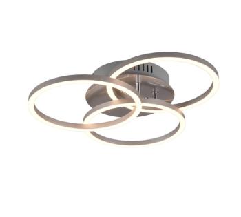 LED stropné osvetlenie Reality Circle nikel R62823107