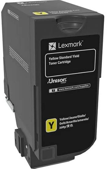 Lexmark 74C0S40 žltý (yellow) originálny toner