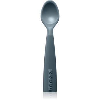 Minikoioi Silicone Spoon lyžička Deep Blue 1 ks