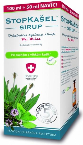 DR.WEISS STOPKAŠEĽ Medical SIRUP -  pri kašli 300 ml