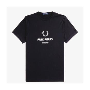 Fred Perry  M8588FP  Tričká a polokošele Čierna