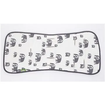 SIMPLY GOOD Podložka do kočíka ELEPHANTs (7297457016545)