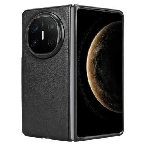LEATHER Ochranný kryt pre Huawei Mate X6 čierny