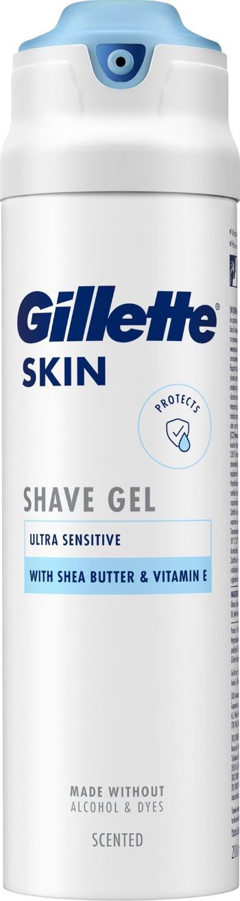 Borotvagél GILLETTE Skin Ultra Sensitive Borotvagél 200 ml