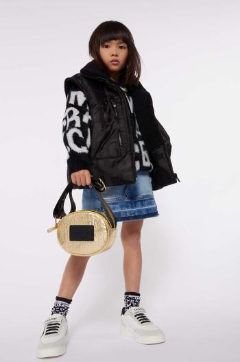 Detská obojstranná vesta Marc Jacobs čierna farba, W60299