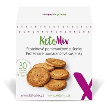 KETOMIX Proteínové pomarančové sušienky (30 sušienok) (8594196630650)