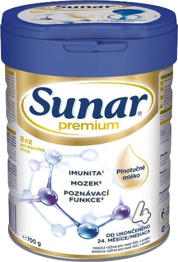 SUNAR Premium 4 batoľacie mlieko 700 g